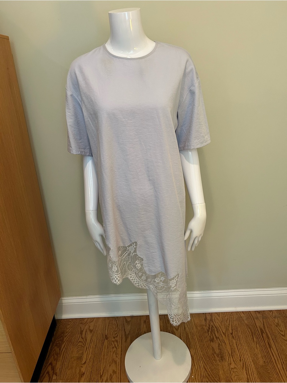 Lavender asymmetrical tunic